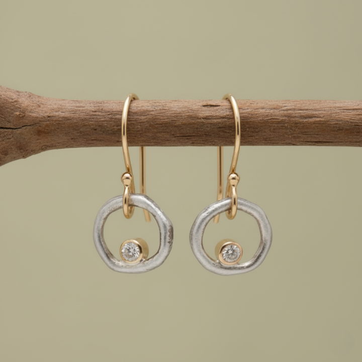 Pendientes de Circonita Vintage Laura