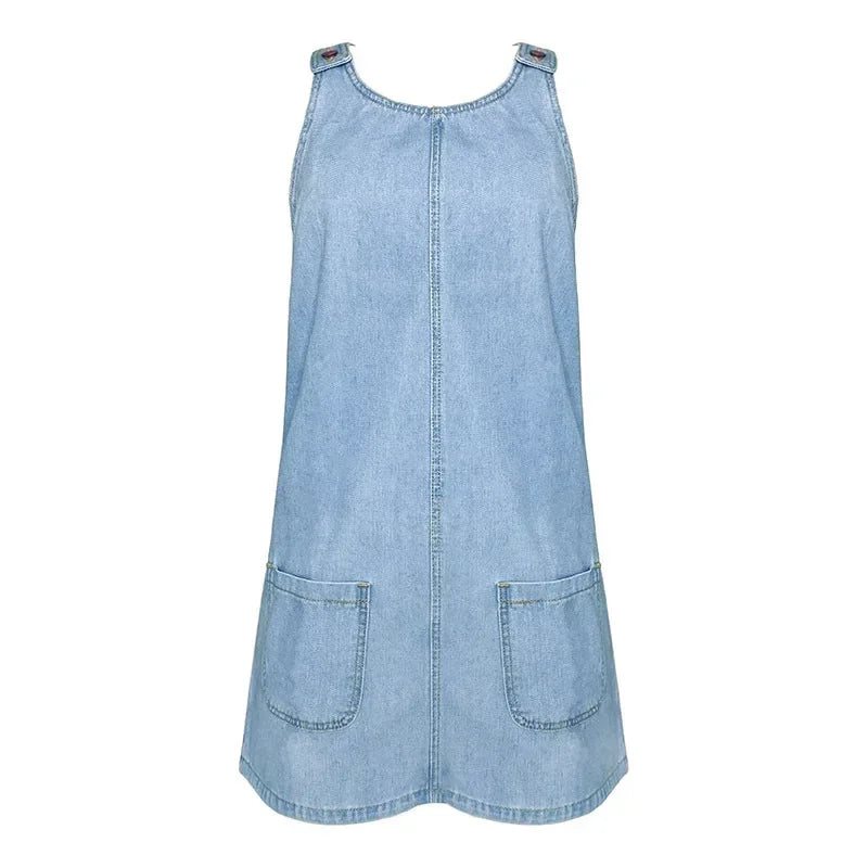 Sofia™ | Vestido de Verano de Denim Práctico y Ligero