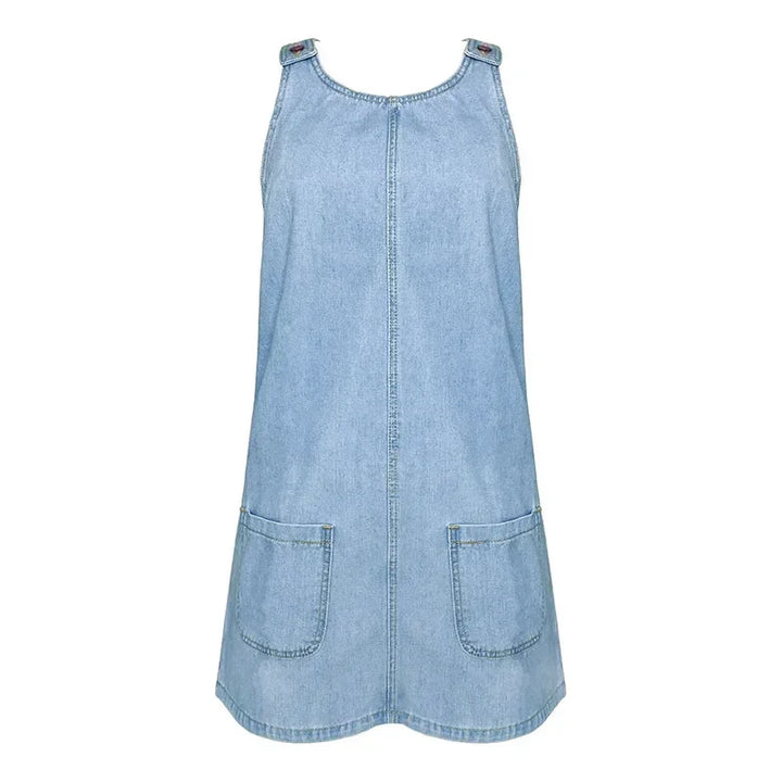 Sofia™ | Vestido de Verano de Denim Práctico y Ligero